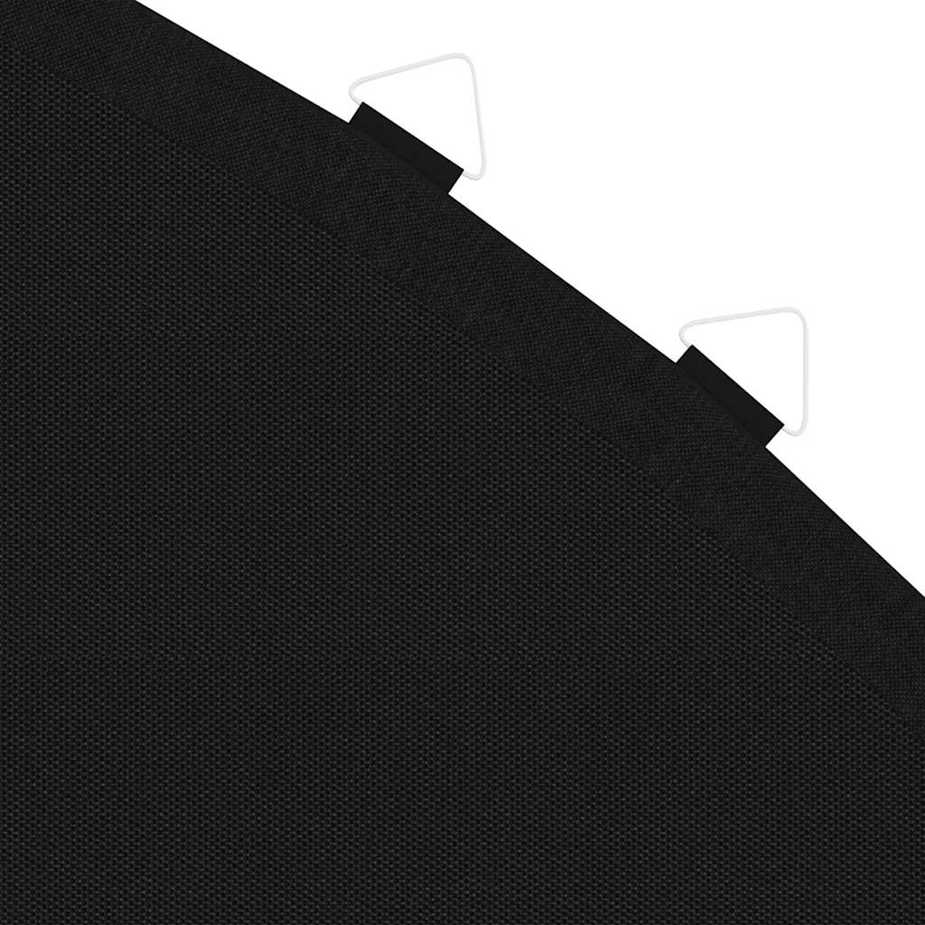 Vidaxl springmat voor 15 feet 4,57 m ronde trampoline stof zwart