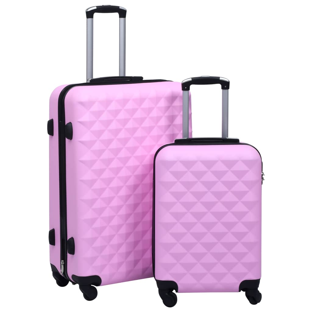 Vidaxl 2-teiliges Herz-Set, rosa