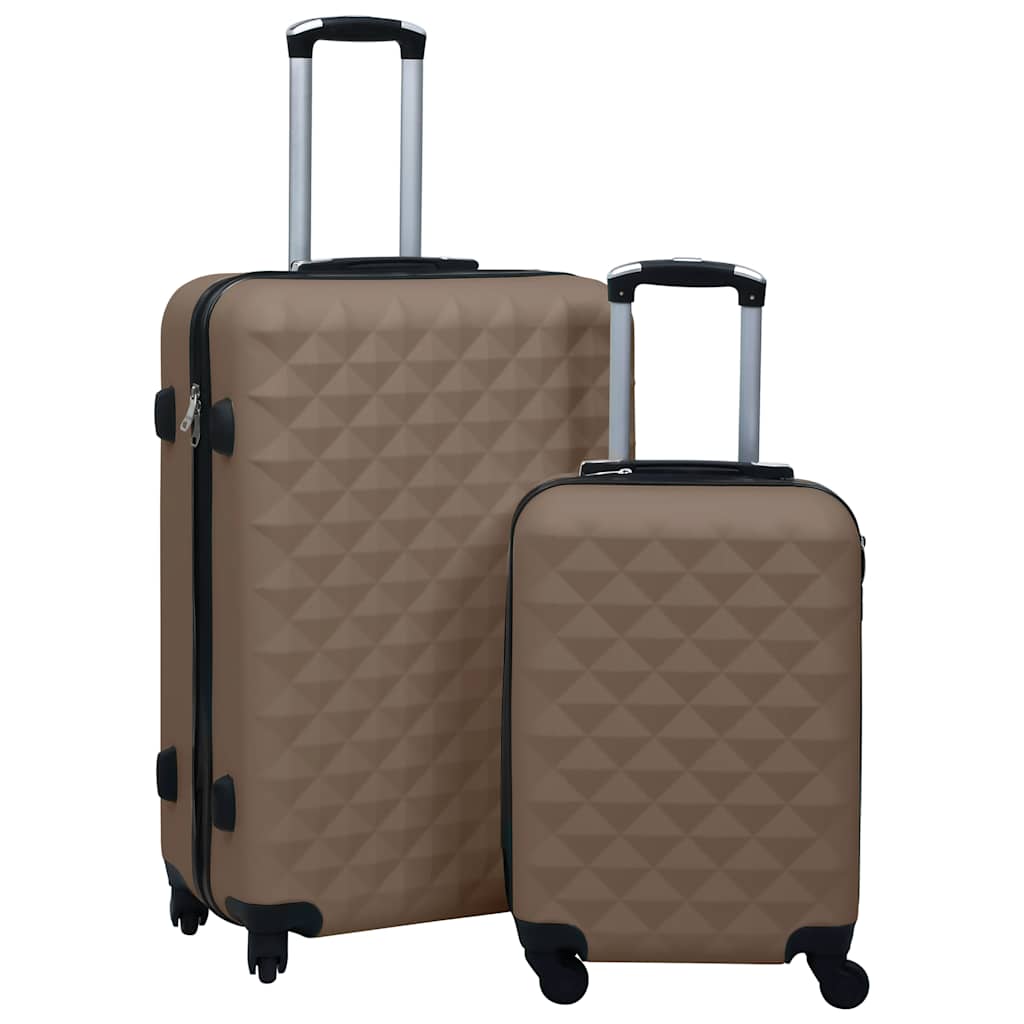 Vidaxl 2-teiliges Herz-Packset Braun