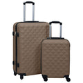 Vidaxl 2-teiliges Herz-Packset Braun
