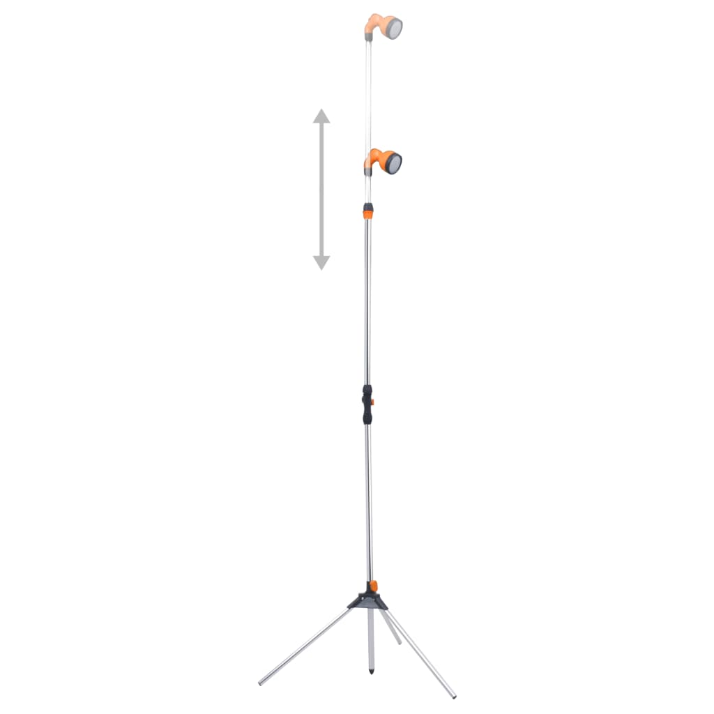 VidaXL Außendusche mit Dreibeinstativ 221 cm Aluminium