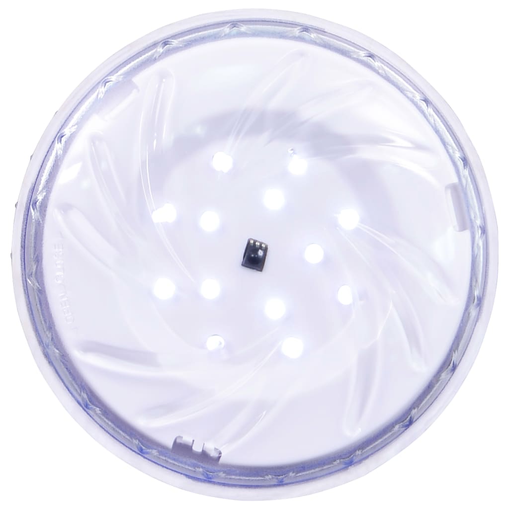 VidaXL Schwimmbeckenleuchte, schwimmend, LED, mit Fernbedienung, weiß
