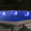 VidaXL Schwimmende LED-Poolleuchte mit Fernbedienung, mehrfarbig