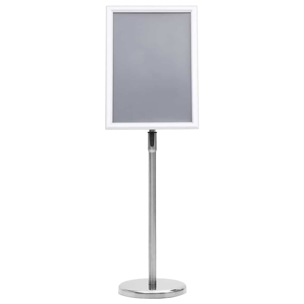 VidaXL Posterständer A3 Aluminiumlegierung Silberfarben