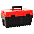VidaXL Werkzeugkasten 462x256x242 mm Kunststoff Rot