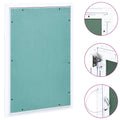VidaXL Revisionsklappe mit Aluminiumrahmen und Gipskartonplatte 300x600 mm
