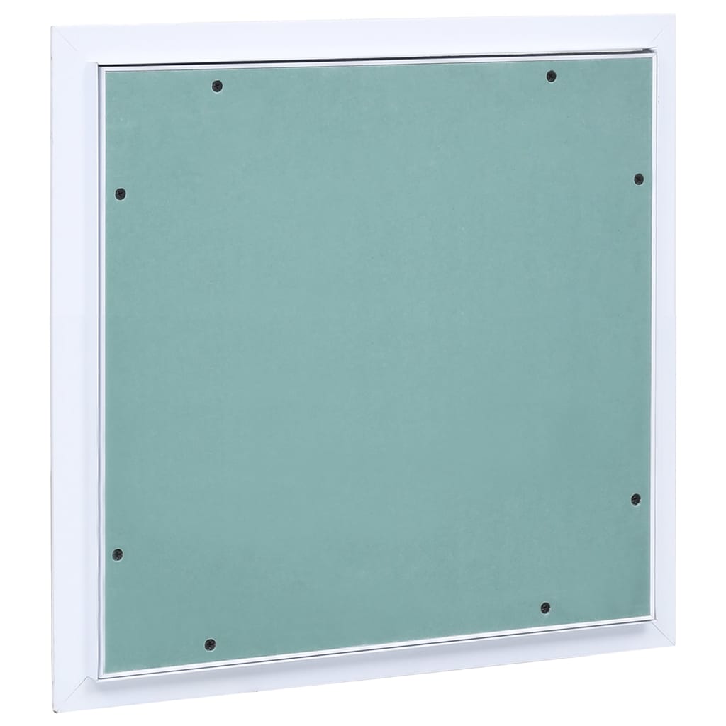 VidaXL Revisionsklappe mit Aluminiumrahmen und Gipskartonplatte 400x400 mm