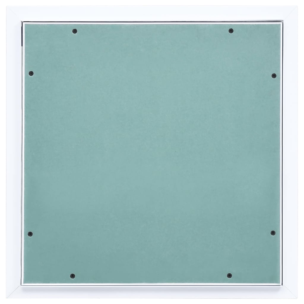 VidaXL Revisionsklappe mit Aluminiumrahmen und Gipskartonplatte 400x400 mm