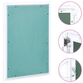VidaXL Revisionsklappe mit Aluminiumrahmen und Gipskartonplatte 400x600 mm
