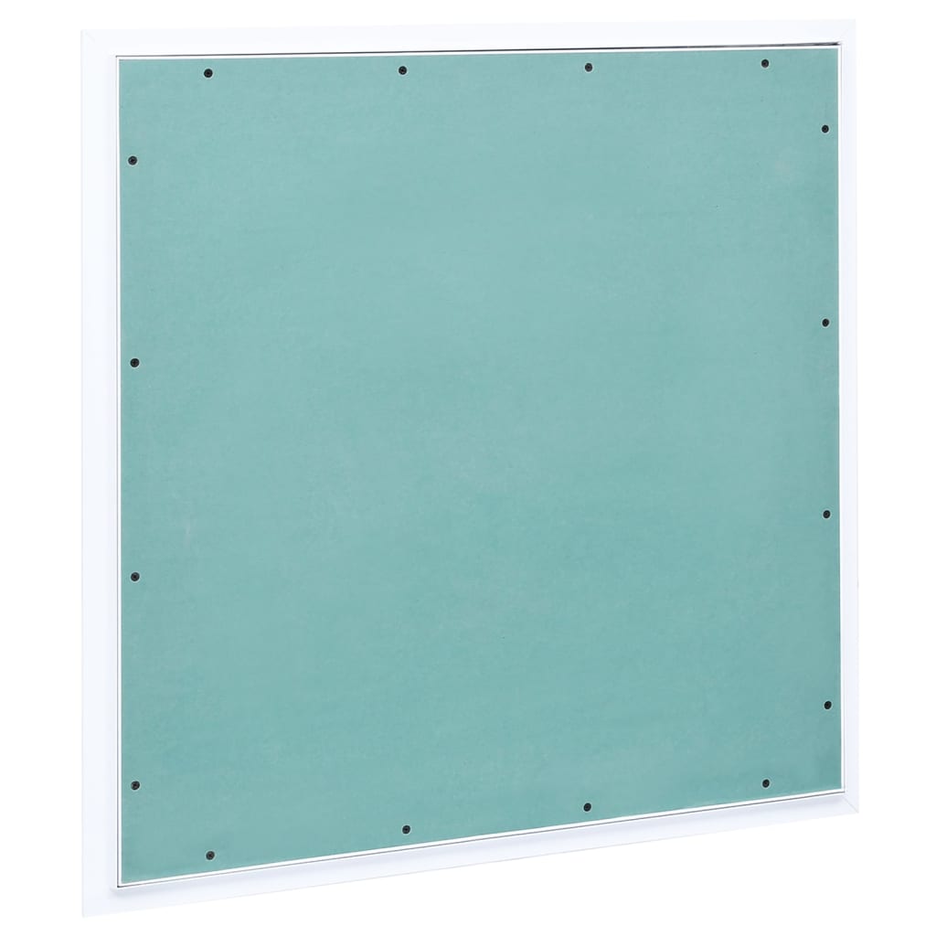 VidaXL Revisionsklappe mit Aluminiumrahmen und Gipskartonplatte 500x500 mm