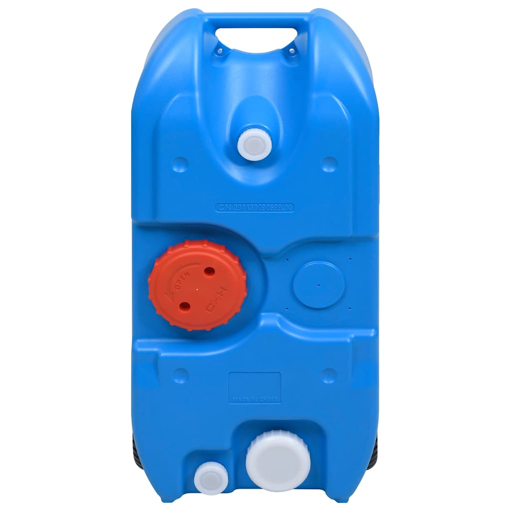 Vidaxxl Wassertank auf Rädern 40 l Blau