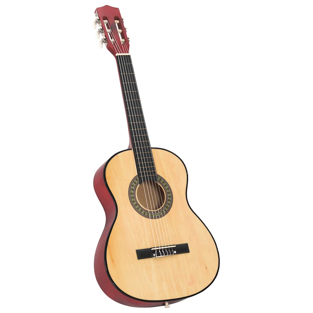 VidaXL 8-teiliges Gitarrenset, klassisch, Anfänger, 3 4 36