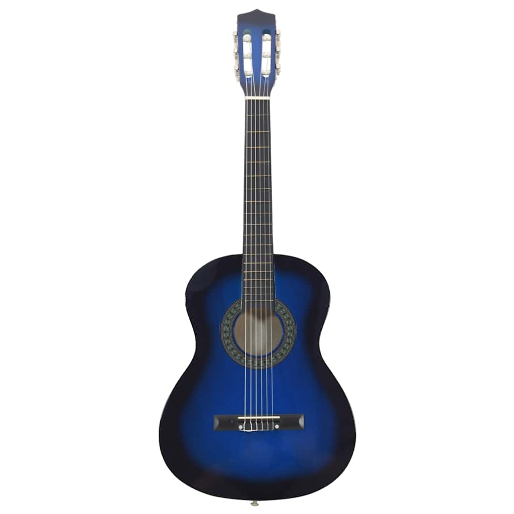 VidaXL Klassische Gitarre für Anfänger und Kinder 3 4 36 Blau