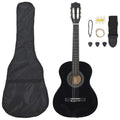 VidaXL 8-teiliges klassisches Gitarrenset für Anfänger (3, 4, 36) Schwarz
