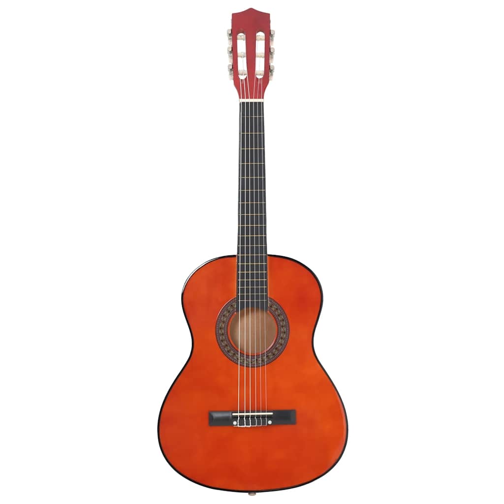 VidaXL 8-teiliges Gitarrenset, klassisch, Anfänger, 3 4 36