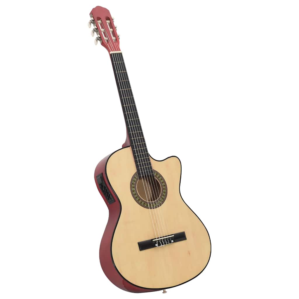 VidaXL Cutaway-Gitarre mit Equalizer, 6 Saiten, Western Classical