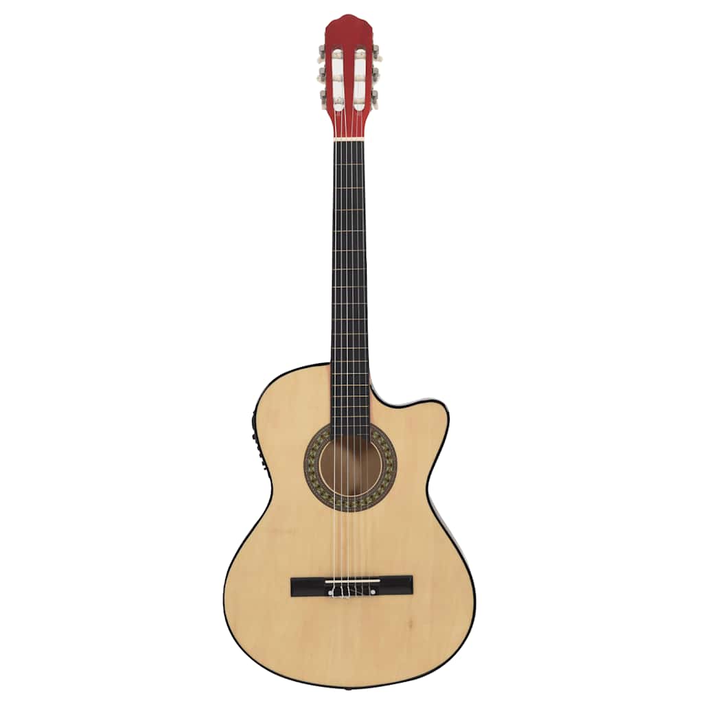 VidaXL Cutaway-Gitarre mit Equalizer, 6 Saiten, Western Classical