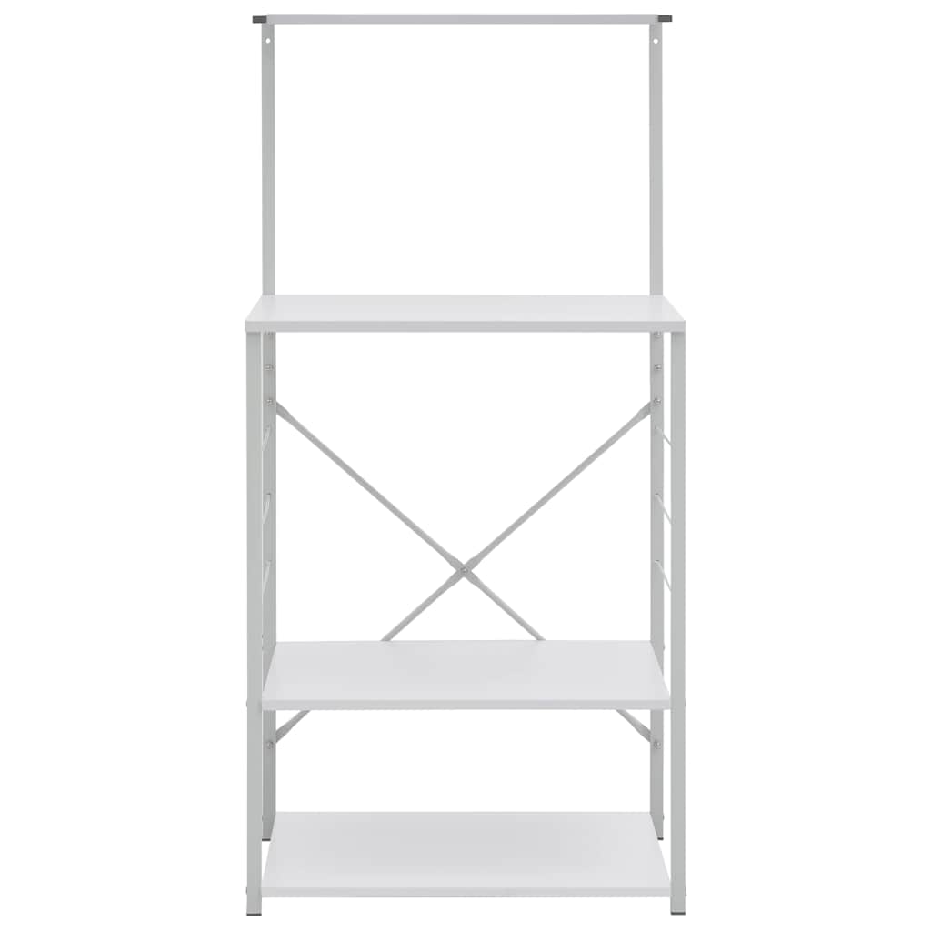Vidaxl magnetronkast 60x39,6x123 cm bewerkt hout wit