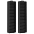 VidaXL Hängende Kleiderorganizer, 2 Stück mit 10 Ablagen, Stoff