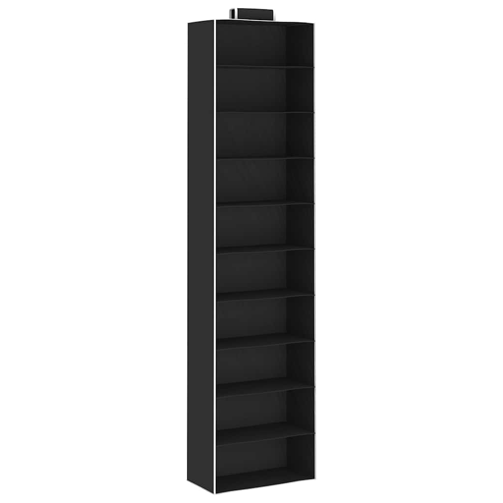 VidaXL Hängende Kleiderorganizer, 2 Stück mit 10 Ablagen, Stoff