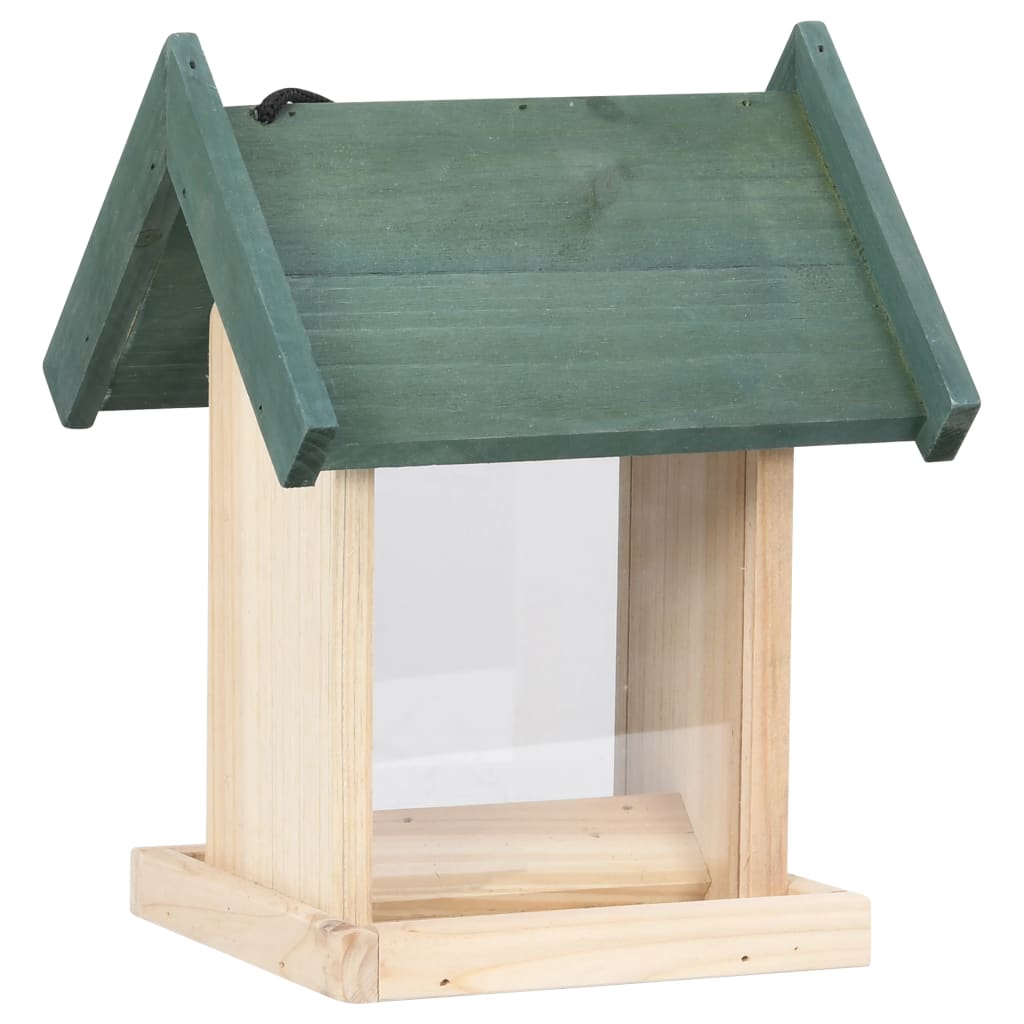 VidaXL Vogelfutterhäuser, 4 Stück, Kiefernholz
