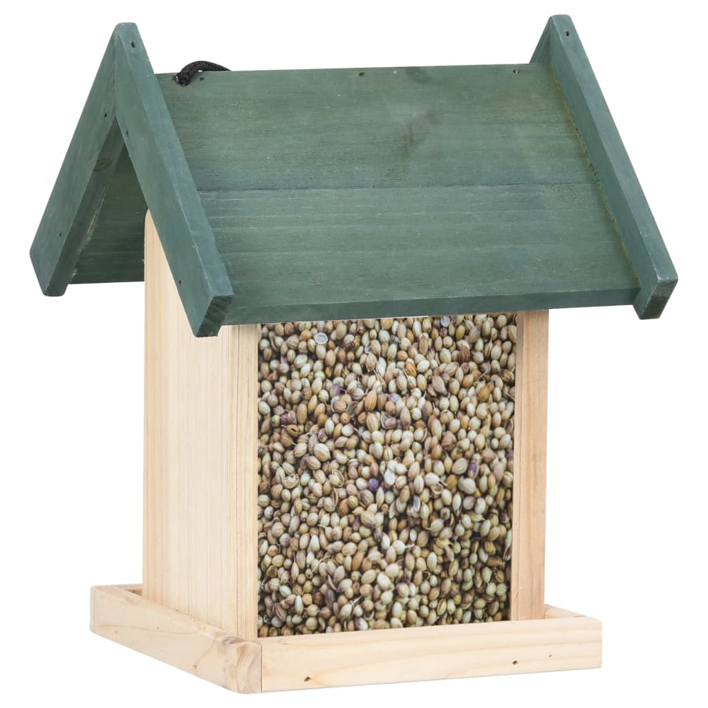 VidaXL Vogelfutterhäuser, 4 Stück, Kiefernholz