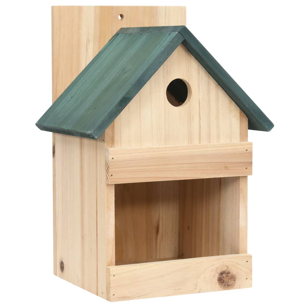 Vidaxl Vogelhäuser, 4 Stück, 23 x 19 x 33 cm, Kiefernholz