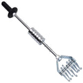 VidaXL Gleithammer mit Mehrfachklaue 65 cm Kohlenstoffstahl