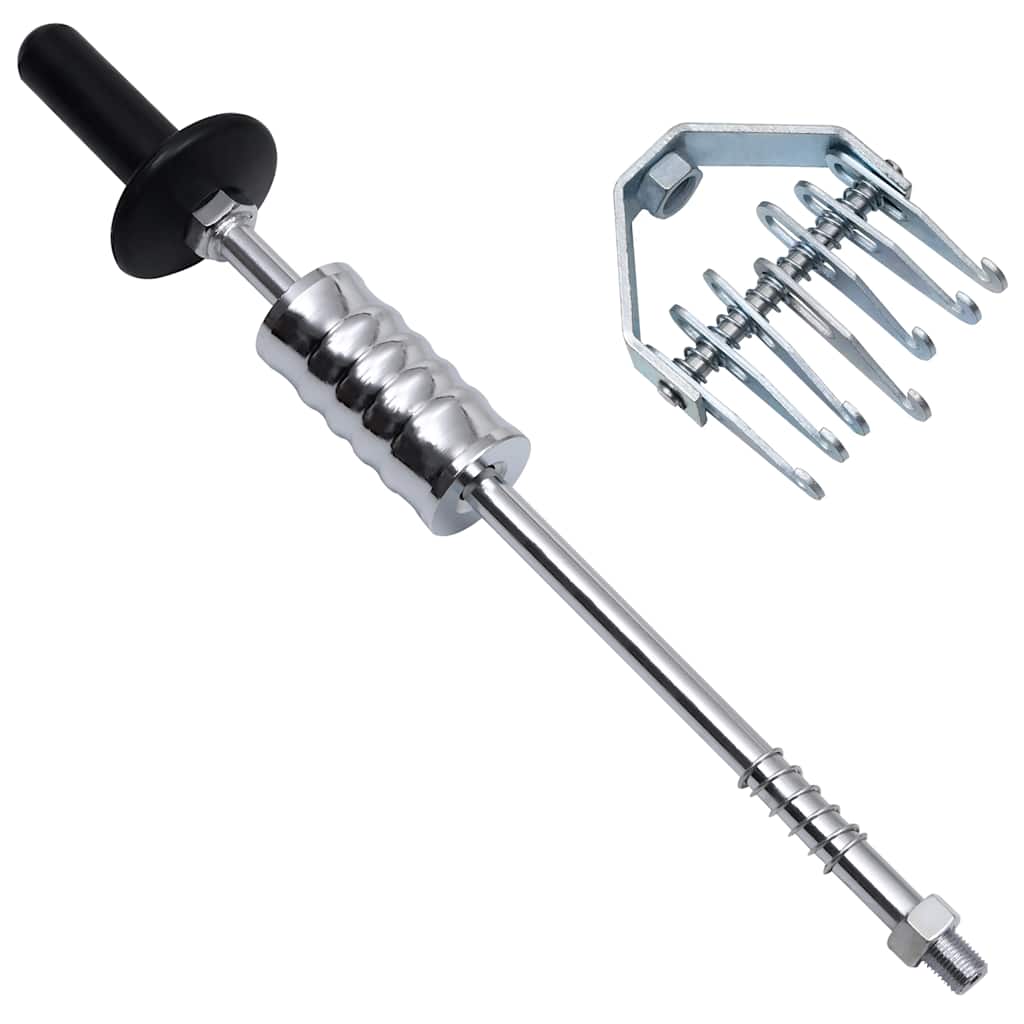 VidaXL Gleithammer mit Mehrfachklaue 65 cm Kohlenstoffstahl