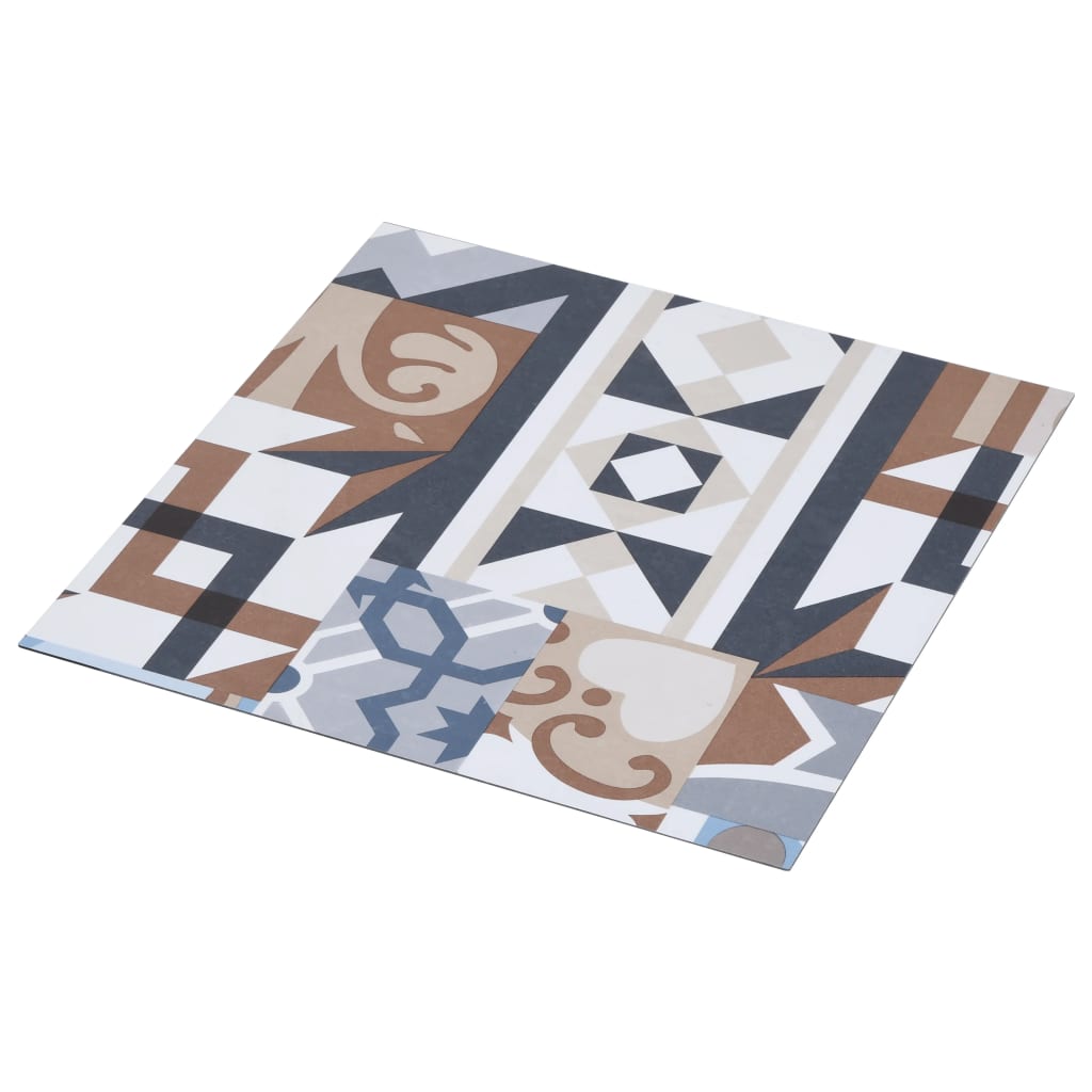 Vidaxl Dielen selbstklebend 5,11 m² PVC -Monochrommuster