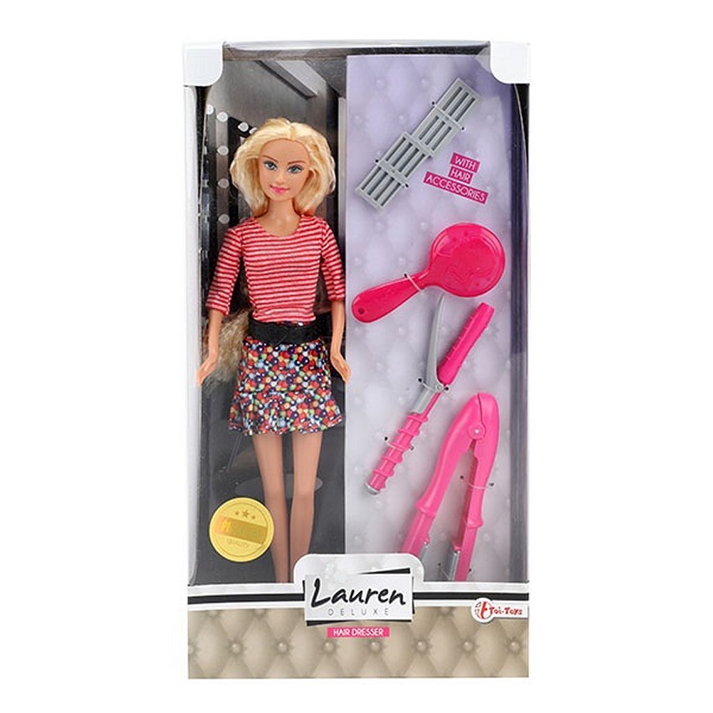 Lauren-Teenagerpuppe + Haaraccessoires