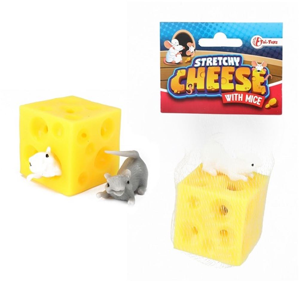 Toi-Toys Quetschkäse mit 2 Mäusen