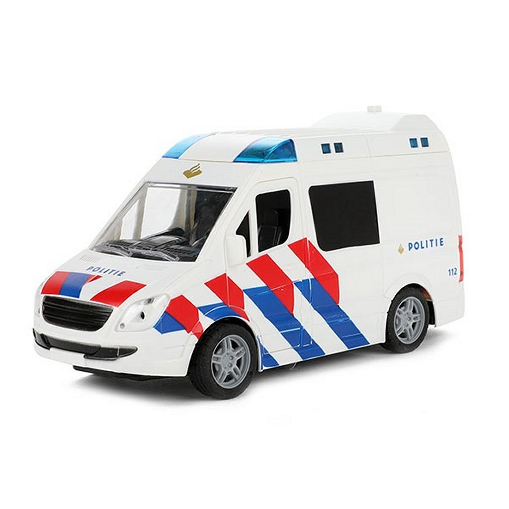 Toi-toys politiebus met licht en geluid