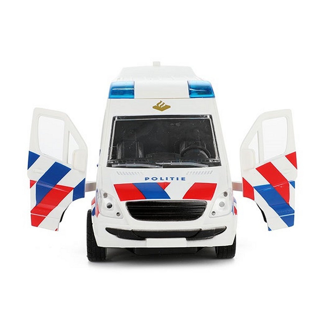 Toi-toys politiebus met licht en geluid