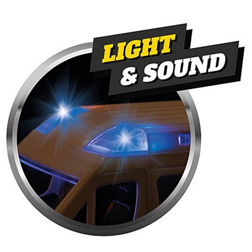 Toi-toys politiebus met licht en geluid