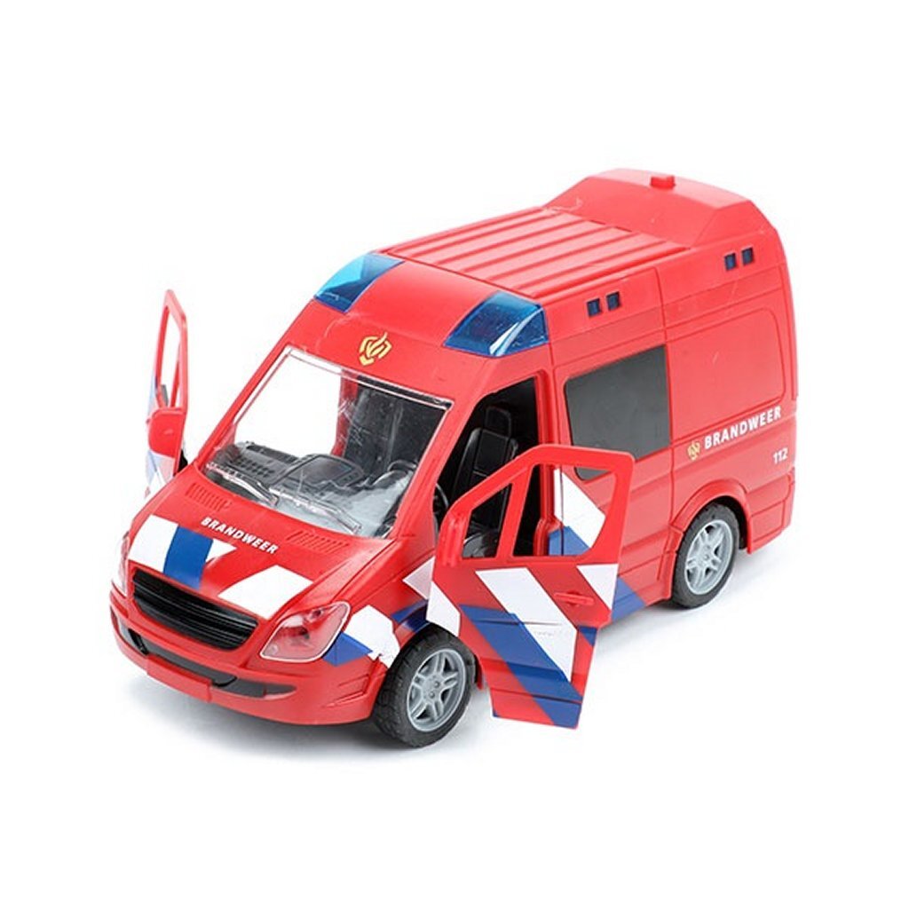 Toi-toys brandweerwagen met licht en geluid