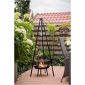 Redfire Redfire Gartengrill mit Stativ und Feuerscale 50 cm schwarz