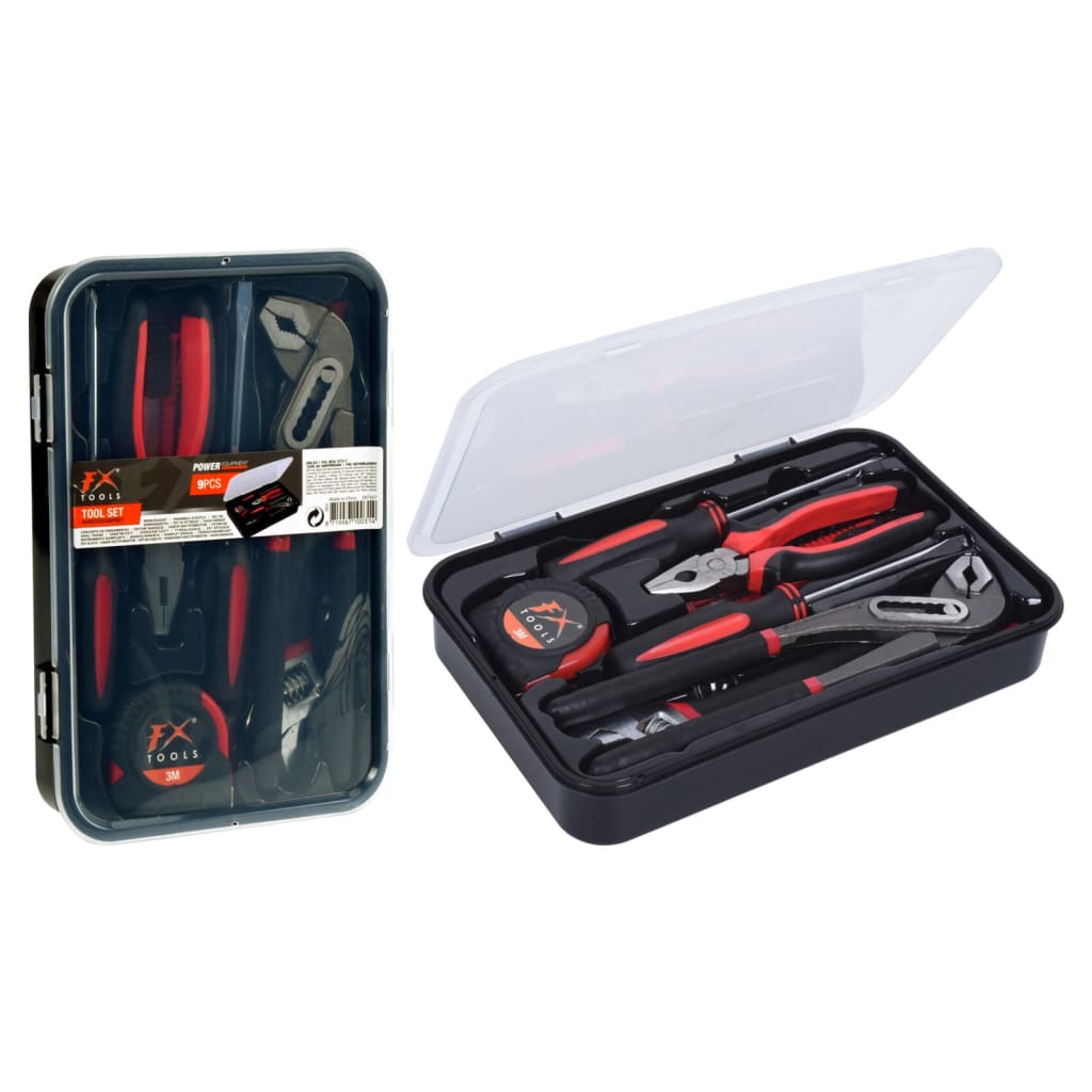 FX-Tools 9-teiliges Werkzeugset im Koffer