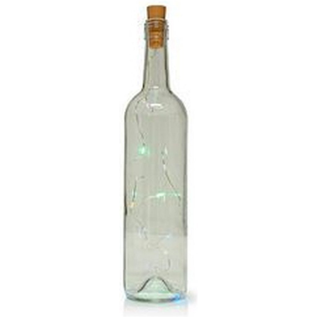 SIA-Flaschenverschluss-Lichterkette mit 8 mehrfarbigen LEDs, Schutzart IP44