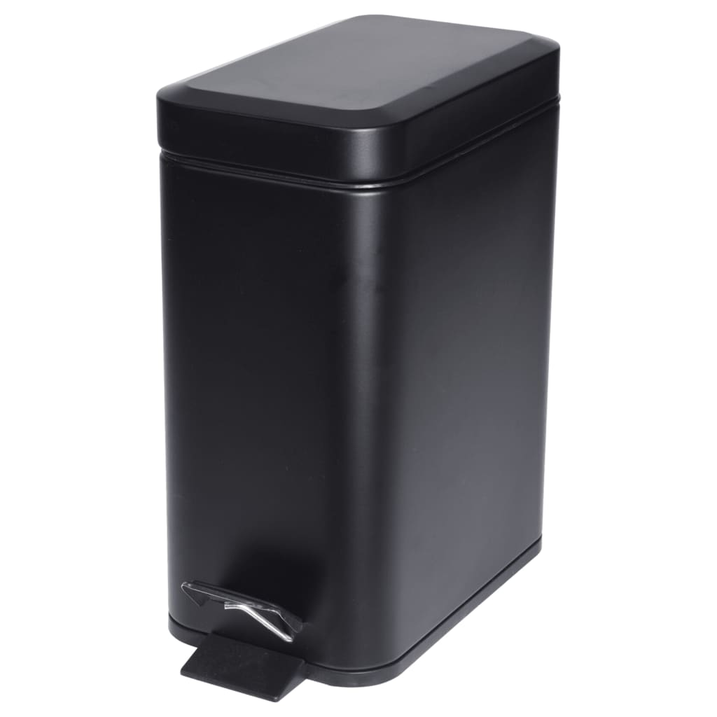 Ausgezeichneter Haushaltswarenpedalbehälter 5 l Mattschwarz