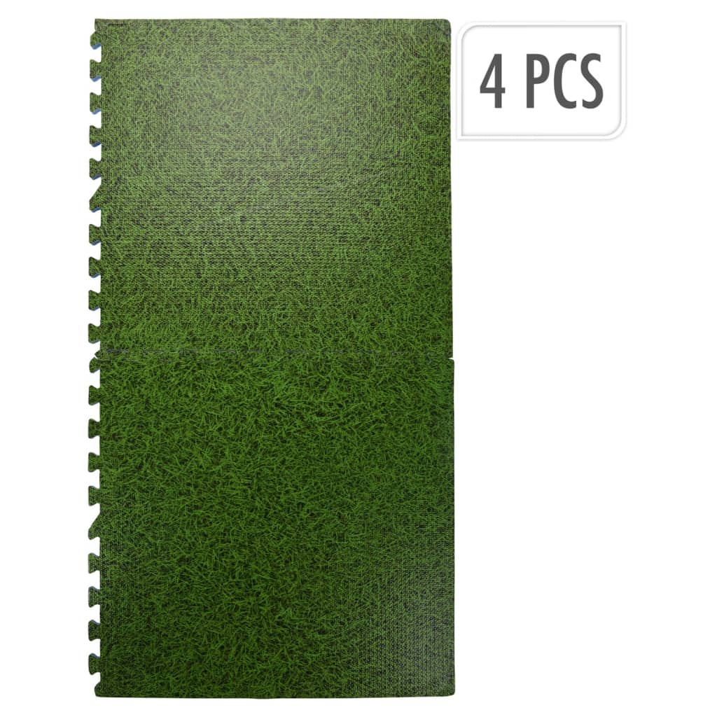 Zwembadtegels grasprint, 60x60cm (4 stuks)