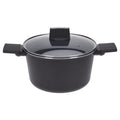 Excellent Houseware Bratpfanne mit Deckel, 24 cm