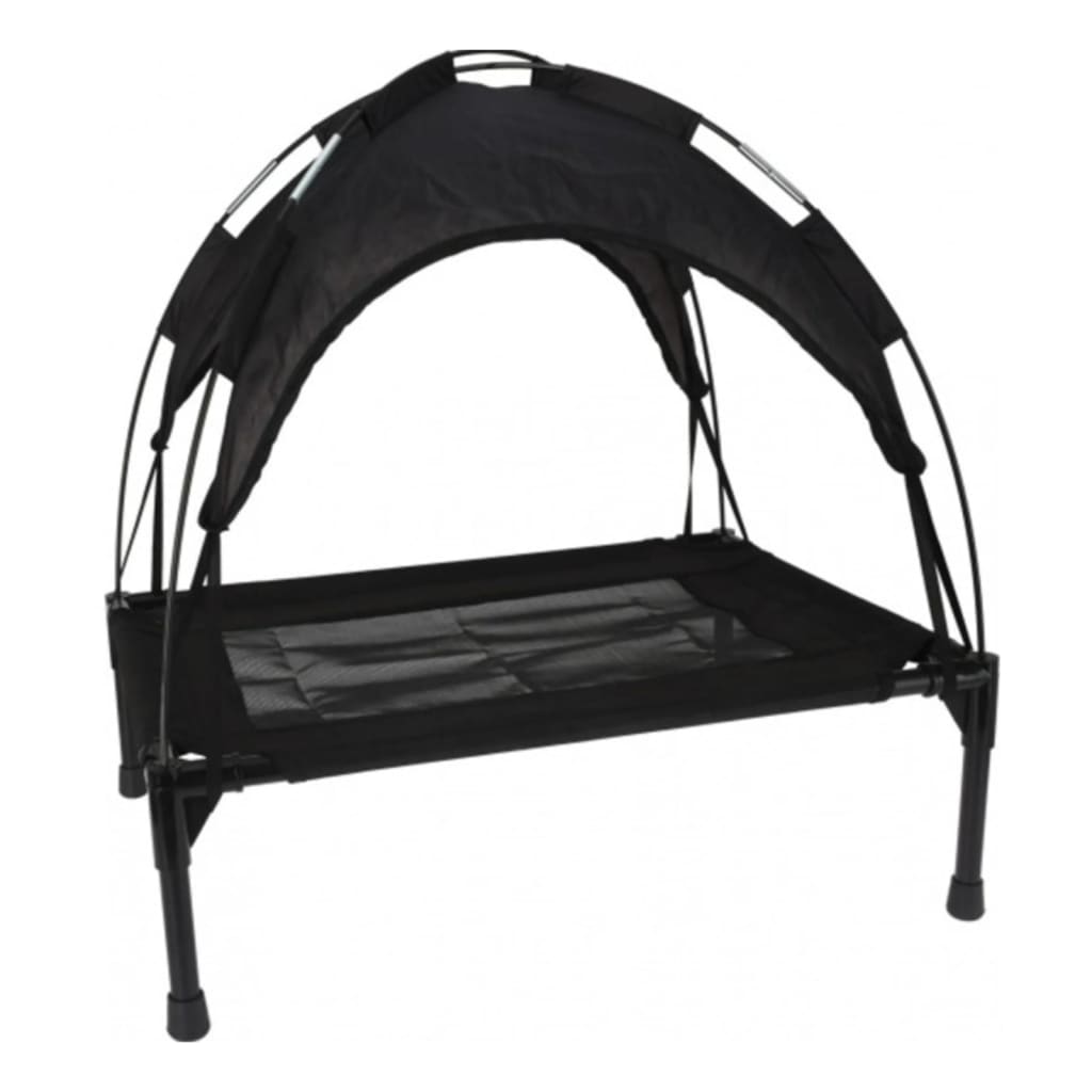 Pets Collection Haustierbett/Haustierzelt 60x45 cm schwarz