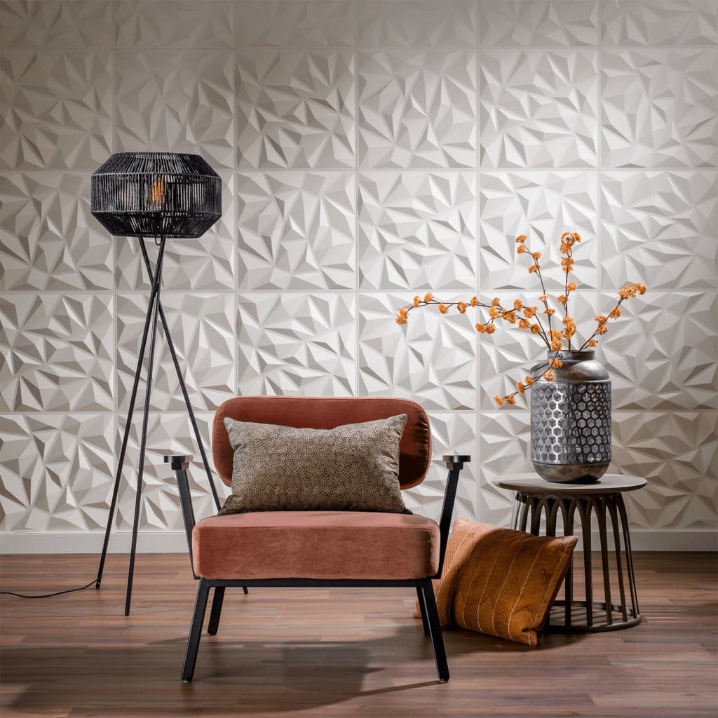 WallArt 12-teiliges Wandpaneel 3D ga-wa27 Puck
