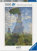 Ravensburger woman with a parasol claude monet puzzel