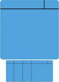 Smit visual magneet scrum - 75x75mm - lichtblauw - 5 stuks