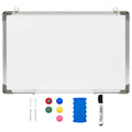 VidaXL Magnetische Whiteboard-Tafel, 60 x 40 cm, Stahl, Weiß