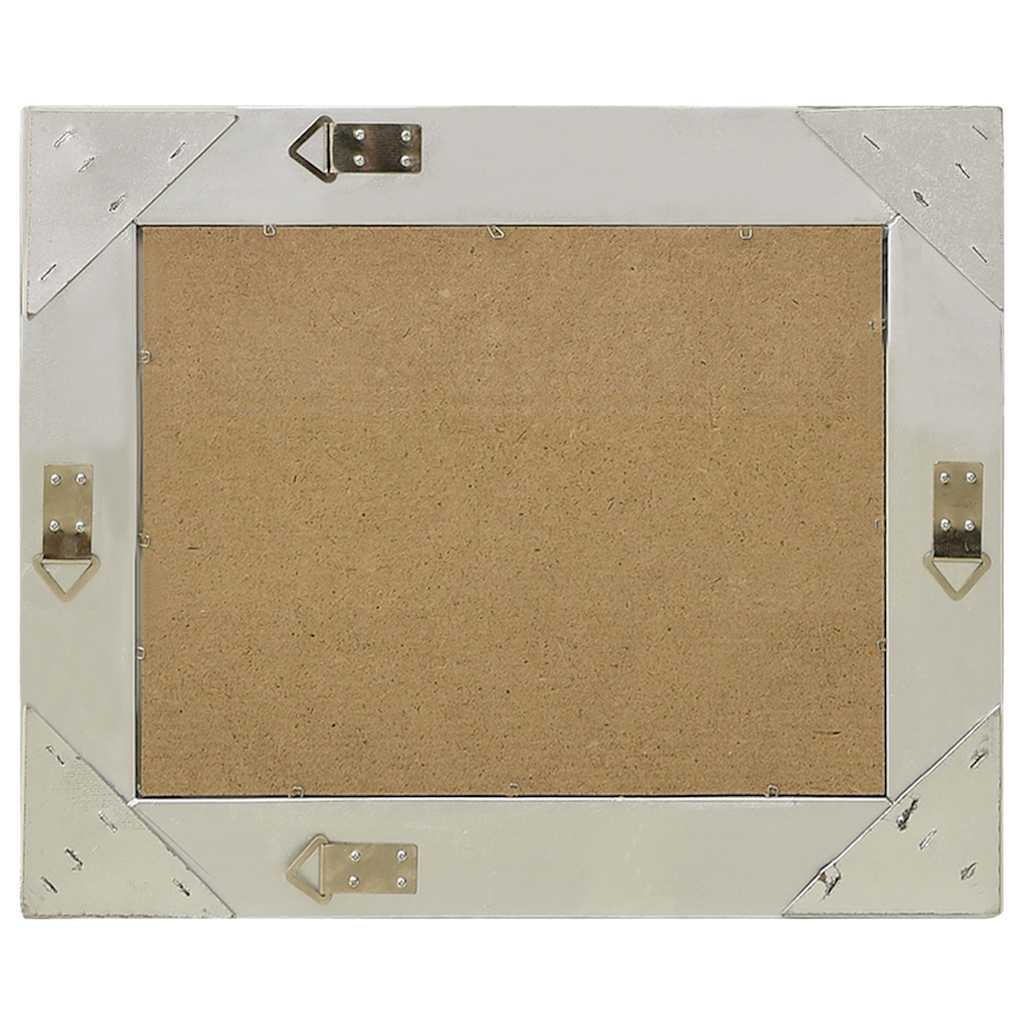 VidaXL Barock-Wandspiegel 50x40 cm Silber