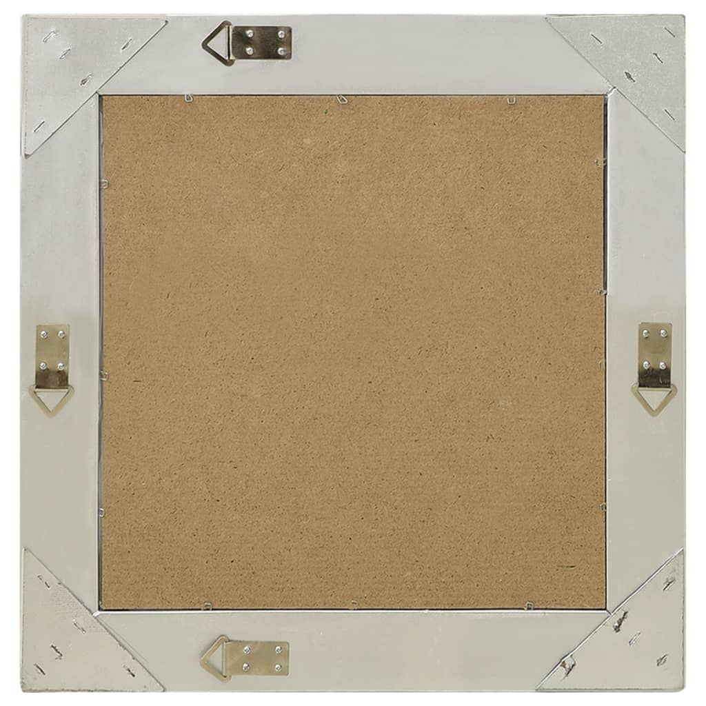 VidaXL Barock-Wandspiegel 50x50 cm Silberfarben
