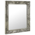 Vidaxx Wandspiegel Barockstil 50x60 cm Silberfarbe
